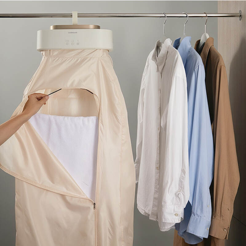 Máy sấy khuẩn quần áo LocknLocK,khử khuẩn tia UV,công nghệ sưởi PTC - END112IVY, , large image number null